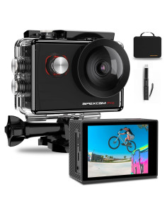 Cámara de Acción Apexcam M90 Pro 4K EIS 40M Impermeable