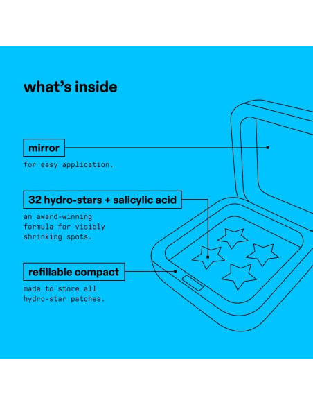 Parches Hidrocoloides Starface Hydro-Star + Ácido Salicílico 64u