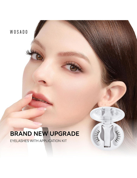 Pestañas Magnéticas WOSADO Skyline de Chicago 21.5mm Reutilizables Pestañas Magnéticas WOSADO Skyline de Chicago 21.5mm Reutilizables