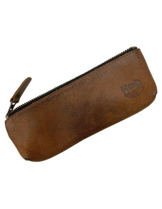 Estuche Rectangular para Lápices Hide & Drink 20x7.6cm Cuero