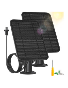 Paquete de 2 Paneles Solares 5W SW FUTURE para Blink 4ta Gen