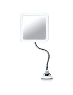 Espejo de Aumento Fancii 10X con Luz LED y Cuello de Ganso