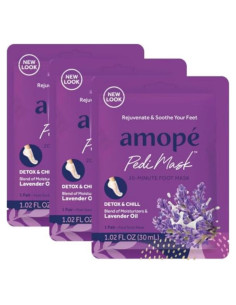 Mascarilla para Pies Amopé PediMask 20 Minutos Hidratante