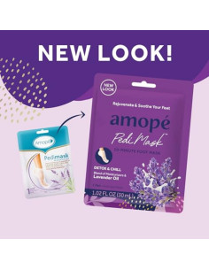 Mascarilla para Pies Amopé PediMask 20 Minutos Hidratante 2