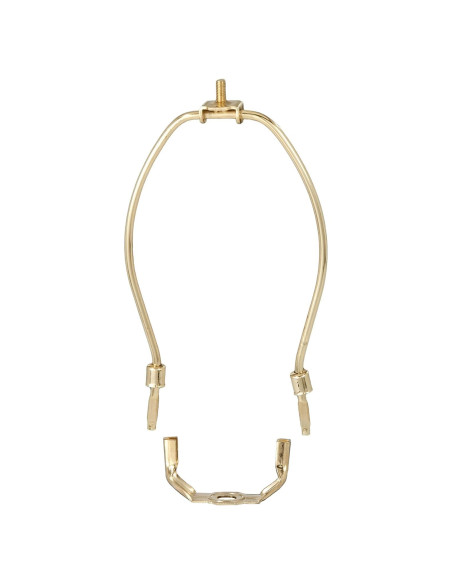 Soporte de Lámpara B&P Lamp 20 cm Acero Chapado en Latón