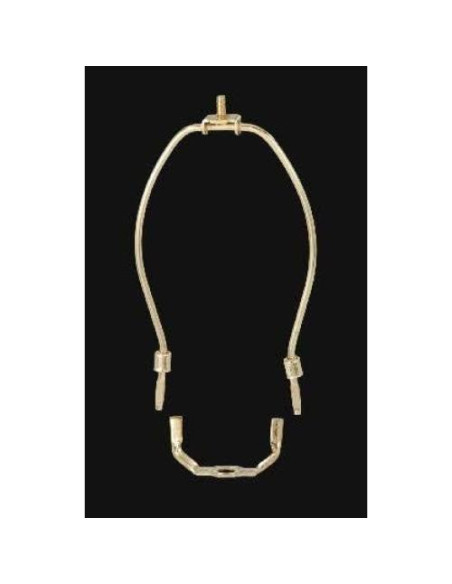 Soporte de Lámpara B&P Lamp 20 cm Acero Chapado en Latón