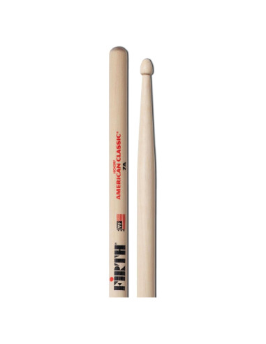 Baquetas Vic Firth 7A de Arce Natural para Jazz