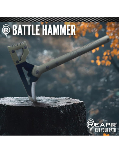 Martillo de Batalla Reapr 39.4 cm con Cuchilla de 3.2 cm y Funda