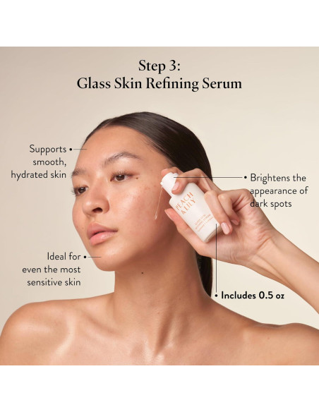 Kit de Cuidado Facial Peach & Lily - 4 Productos Veganos