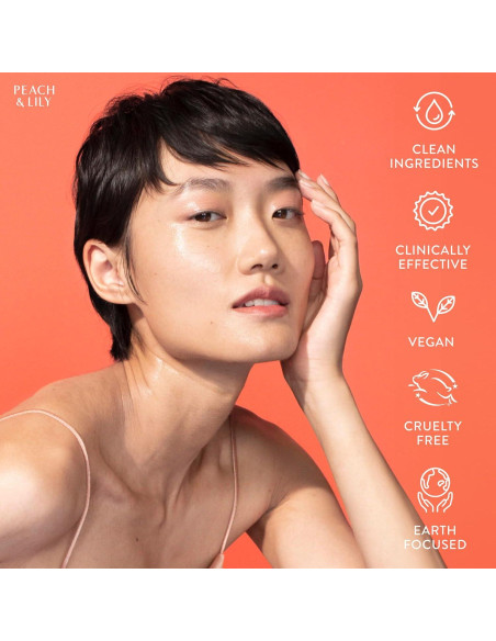 Kit de Cuidado Facial Peach & Lily - 4 Productos Veganos