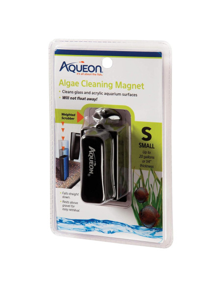 Imanes de Limpieza de Algas Aqueon Pequeño para Acuarios