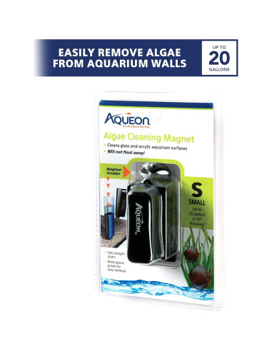 Imanes de Limpieza de Algas Aqueon Pequeño para Acuarios