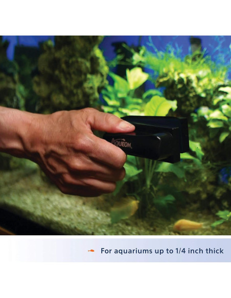 Imanes de Limpieza de Algas Aqueon Pequeño para Acuarios