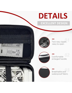 Funda de cámara HAVANSIDY para dron Hoverair X1 - Compacta y resistente 2