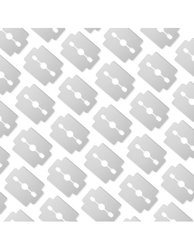 Mudder 200 Cuchillas de Repuesto Acero Inoxidable para Callos