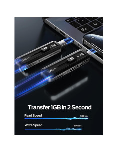 SSD Externo MOVE SPEED 1TB USB 3.2 Doble Puerto 560MB/s 2