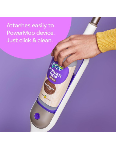 Limpiador de pisos de madera Swiffer Power Mop 1.5L aroma limón