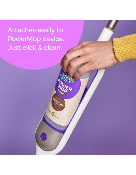 Limpiador de pisos de madera Swiffer Power Mop 1.5L aroma limón