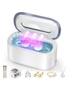 Limpiador Ultrasónico de Joyas RTLOII 30W 48kHz 150ml