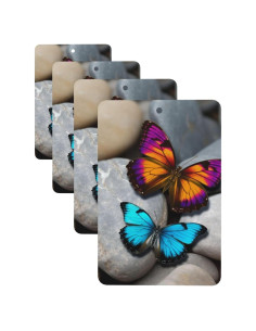 Juego de 4 Tarjetas Ambientadoras de Auto Lavanda TGHFNJTYHNTFG