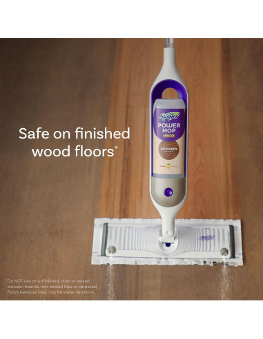 Limpiador de pisos de madera Swiffer Power Mop 1.5L aroma limón