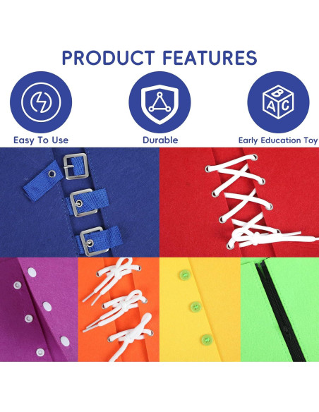 Tablero Ocupado Montessori CHUNNIN - Habilidades Motoras Finas