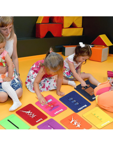 Tablero Ocupado Montessori CHUNNIN - Habilidades Motoras Finas