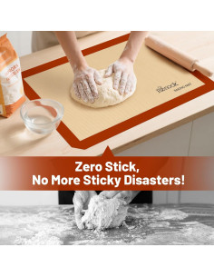 Juego de 5 Tapetes de Silicona para Hornear Renook 2