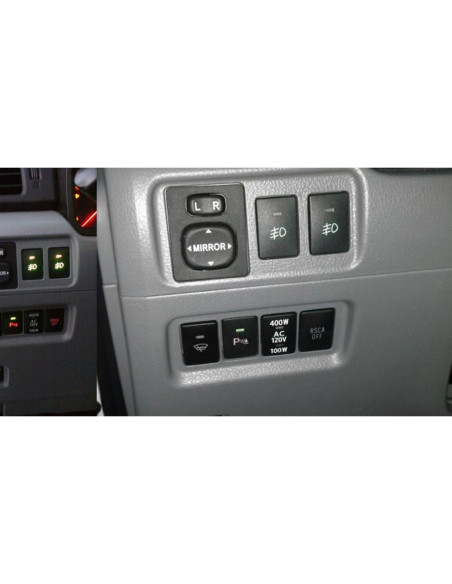 Interruptor de Botón 4 Polos 12V iJDMTOY con LED para Toyota