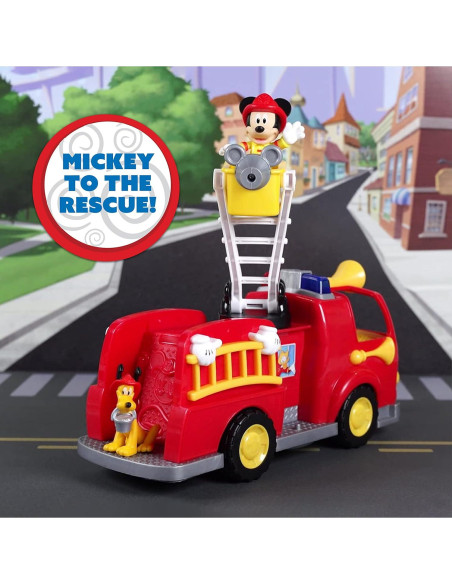 Camión de bomberos Mickey Mouse Just Play con luces y sonidos