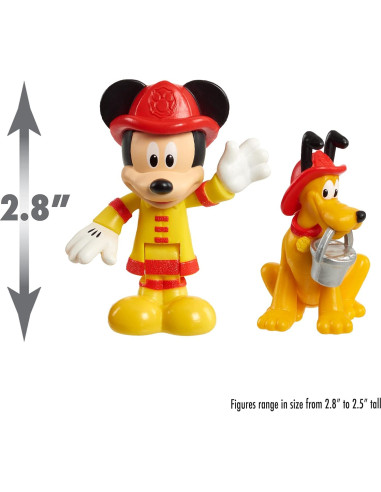 Camión de bomberos Mickey Mouse Just Play con luces y sonidos