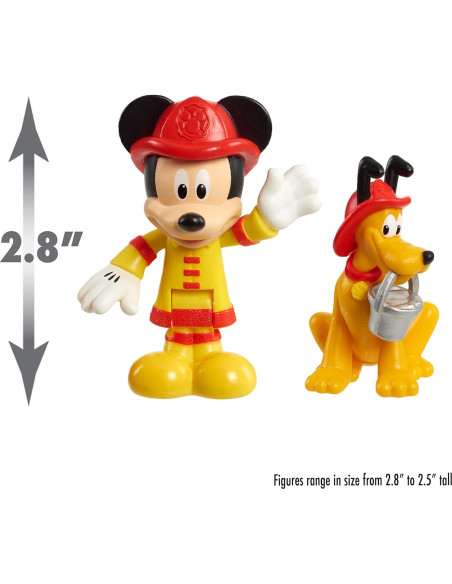 Camión de bomberos Mickey Mouse Just Play con luces y sonidos