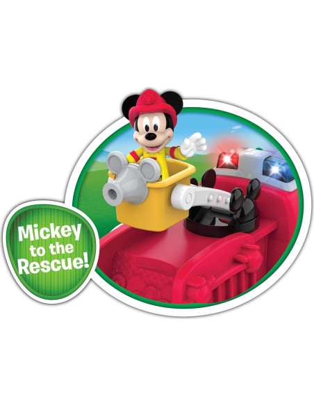 Camión de bomberos Mickey Mouse Just Play con luces y sonidos
