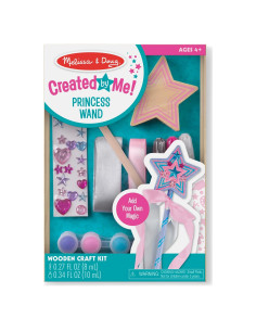 Kit de Manualidades Melissa & Doug Varita de Princesa Rosa