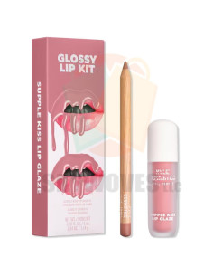 Kit de Labios Brillantes Kylie - 2 Piezas Lápiz y Glaseado