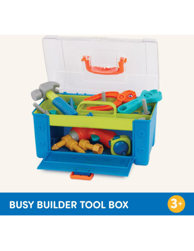Juego de Herramientas para Niños Battat 20 Piezas Educativo