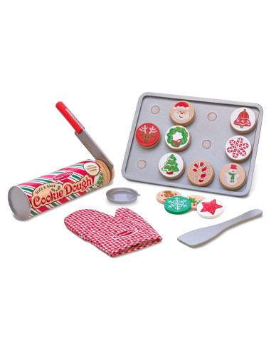 Juego de Comida de Juguete Galletas de Navidad Melissa & Doug