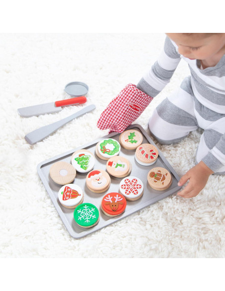Juego de Comida de Juguete Galletas de Navidad Melissa & Doug