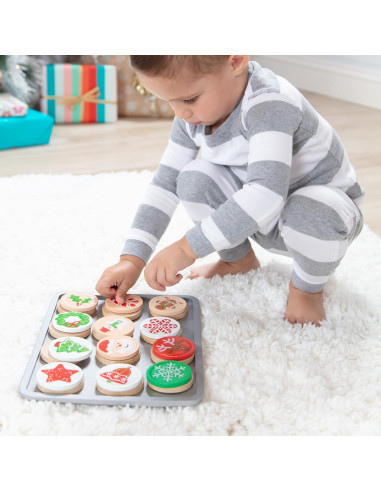 Juego de Comida de Juguete Galletas de Navidad Melissa & Doug