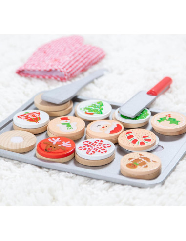 Juego de Comida de Juguete Galletas de Navidad Melissa & Doug