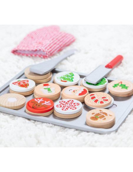 Juego de Comida de Juguete Galletas de Navidad Melissa & Doug
