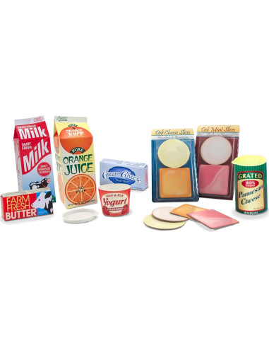 Juego de Comida de Juguete Melissa & Doug - 8 Piezas