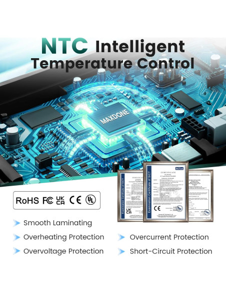 Máquina de Laminado Térmica MAXDONE A3 13 Pulgadas 1.59 kg