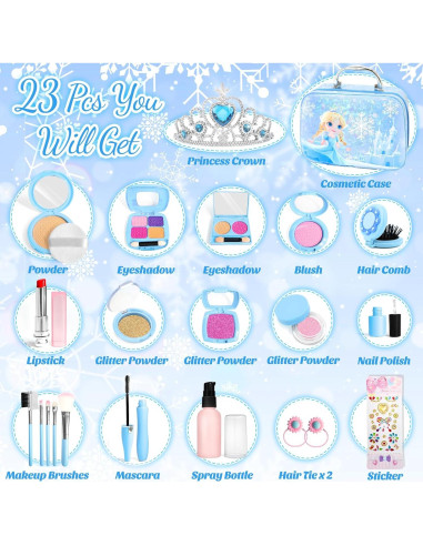 Set de Maquillaje Simulado INNOCHEER para Niñas 3-5 Años