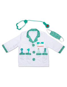 Conjunto Disfraz de Doctor Melissa & Doug 8 Piezas