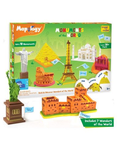 Rompecabezas 3D Monumentos del Mundo Imagimake MP14