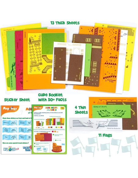 Rompecabezas 3D Monumentos del Mundo Imagimake MP14