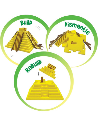 Rompecabezas 3D Monumentos del Mundo Imagimake MP14