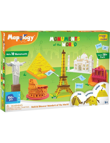 Rompecabezas 3D Monumentos del Mundo Imagimake MP14