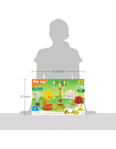 Rompecabezas 3D Monumentos del Mundo Imagimake MP14